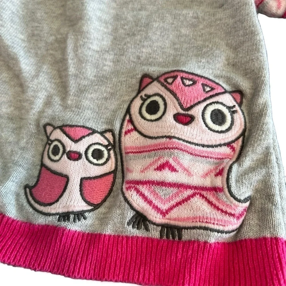 Gymboree Owl Knit Sweater 0-3 months